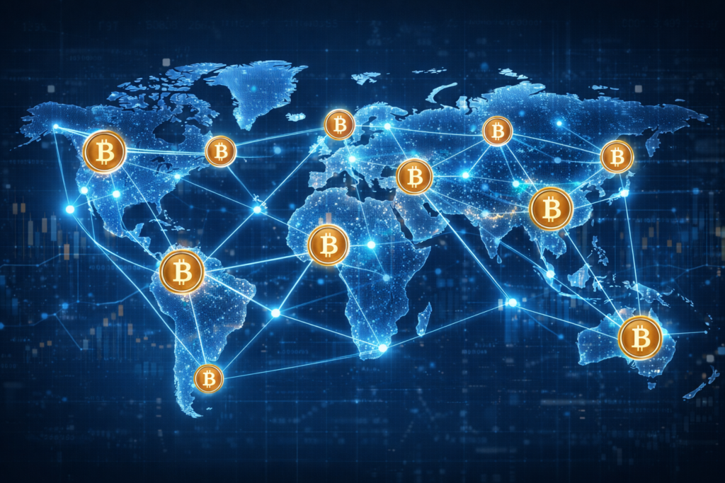 bitcoin e descentralização financeira