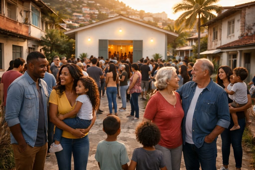 Impacto social do crescimento dos evangélicos no Brasil nas comunidades urbanas