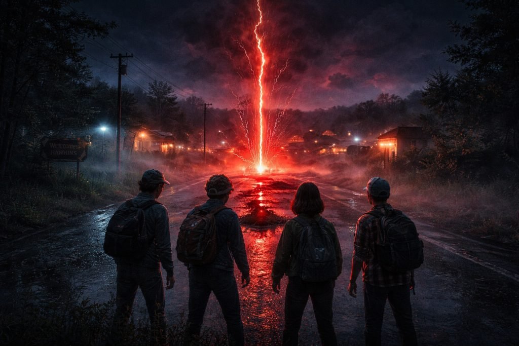 Influência do fenômeno Stranger Things na cultura pop e nas séries
