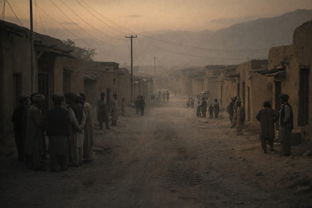 Representação simbólica do impacto social e humano da prática do bacha bazi