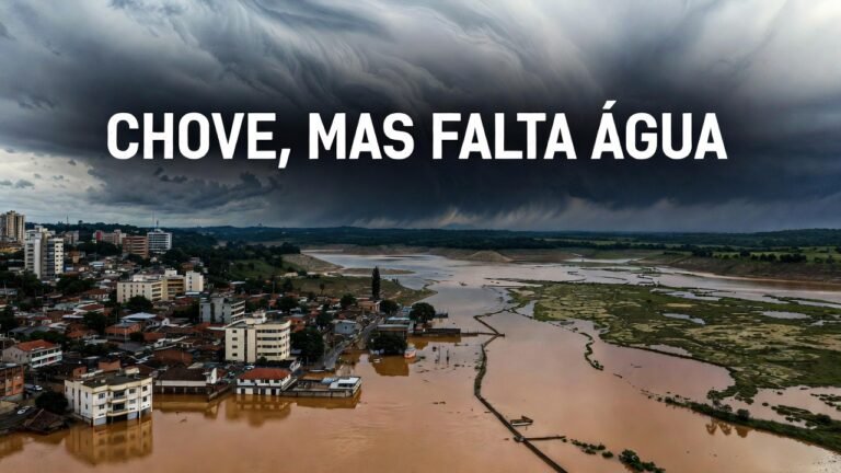 Excesso de chuva não enche os reservatórios