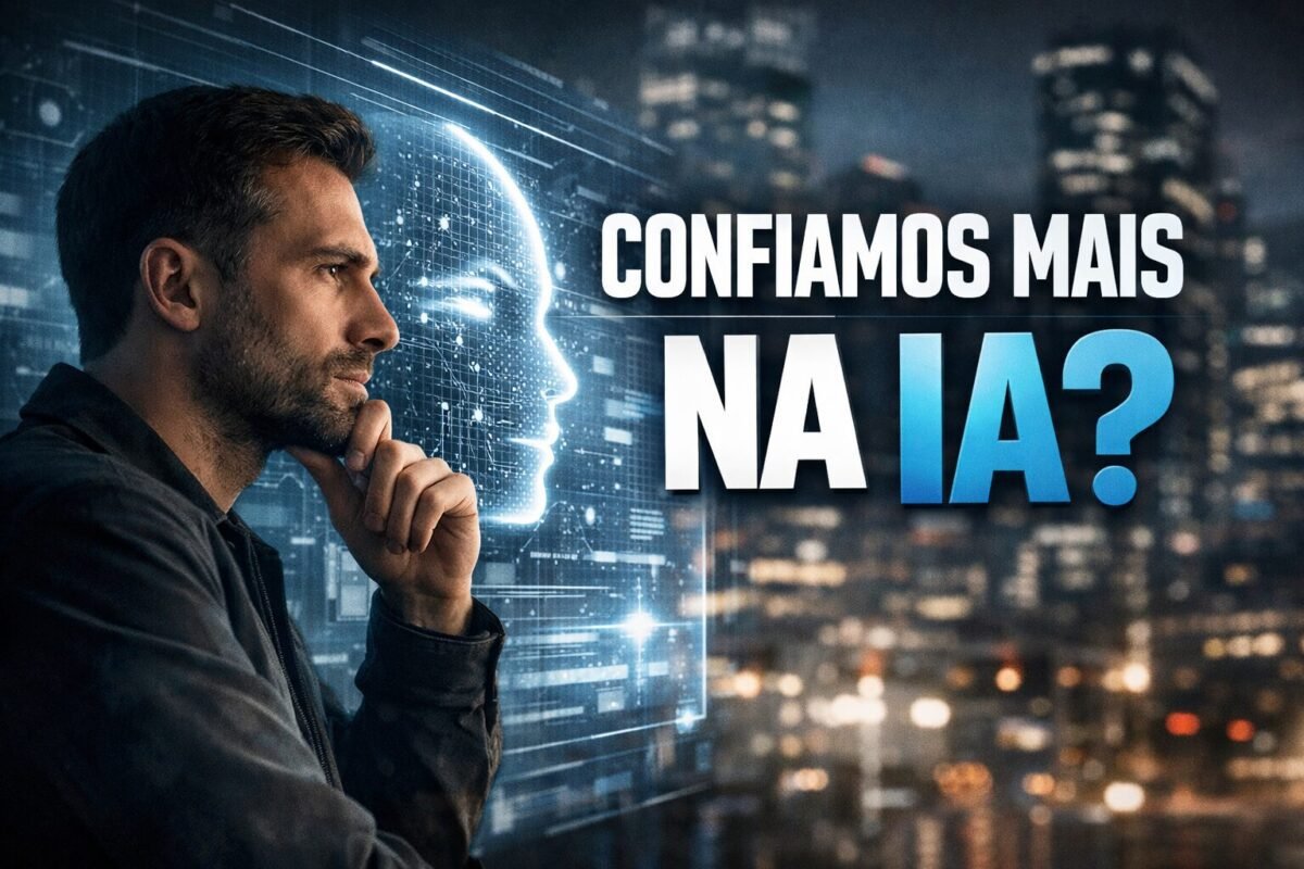 Pessoas confiando mais na inteligência artificial do que em humanos