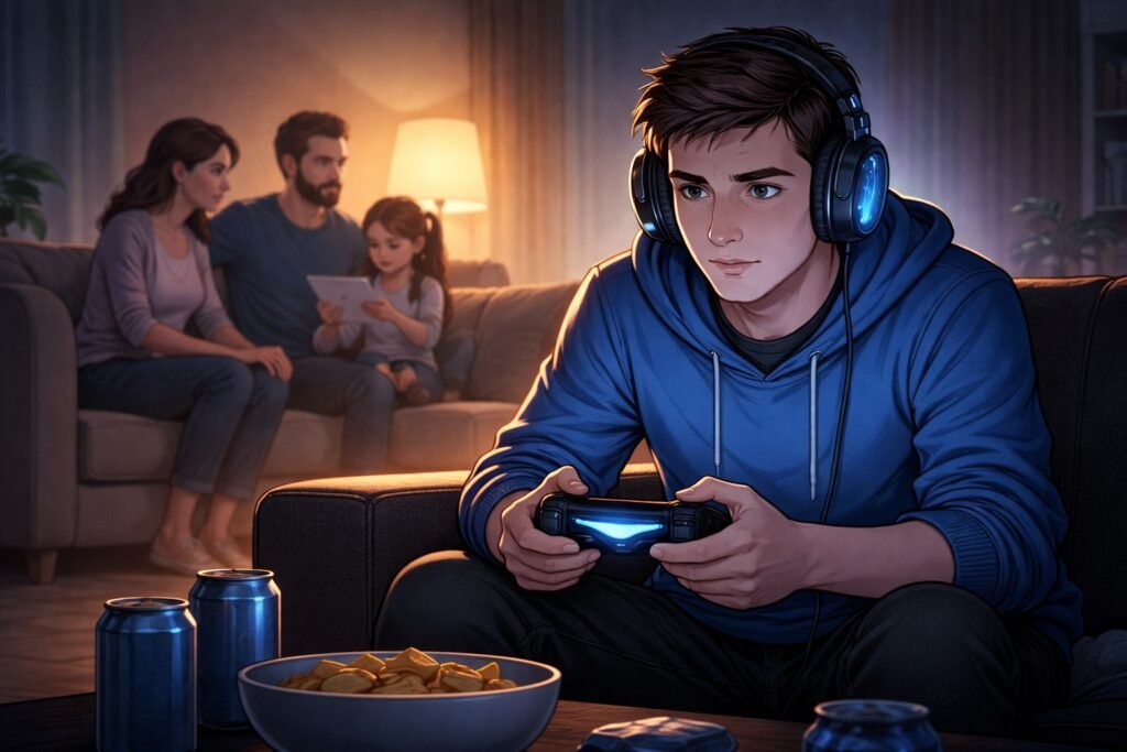 Isolamento social causado por jogos online