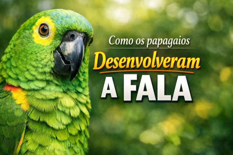 segredo da fala dos papagaios