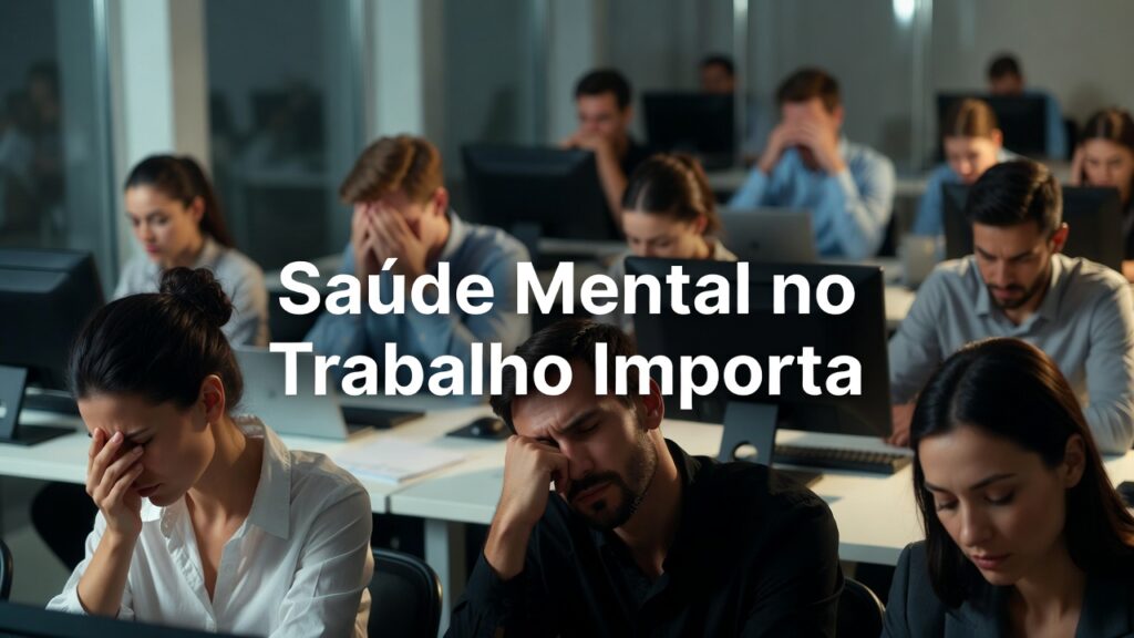 ambiente de trabalho e saude mental