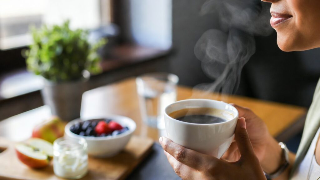 Consumo moderado de café