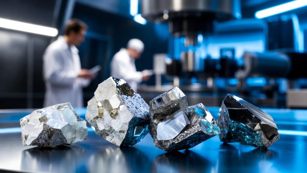 Análise científica das terras raras