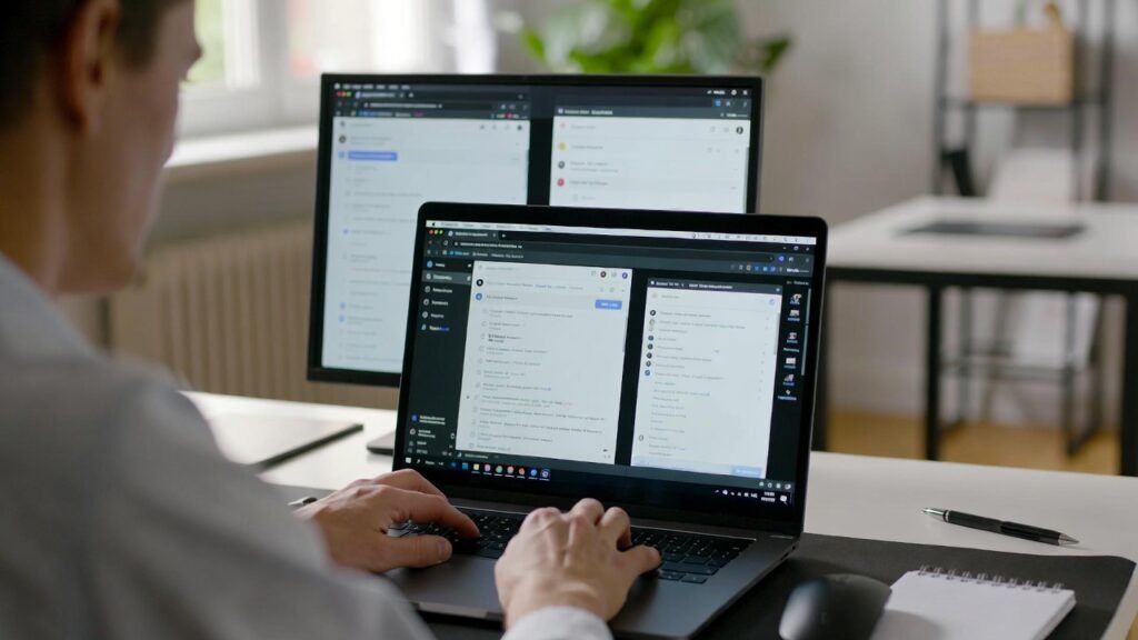 multitarefa e abas abertas
