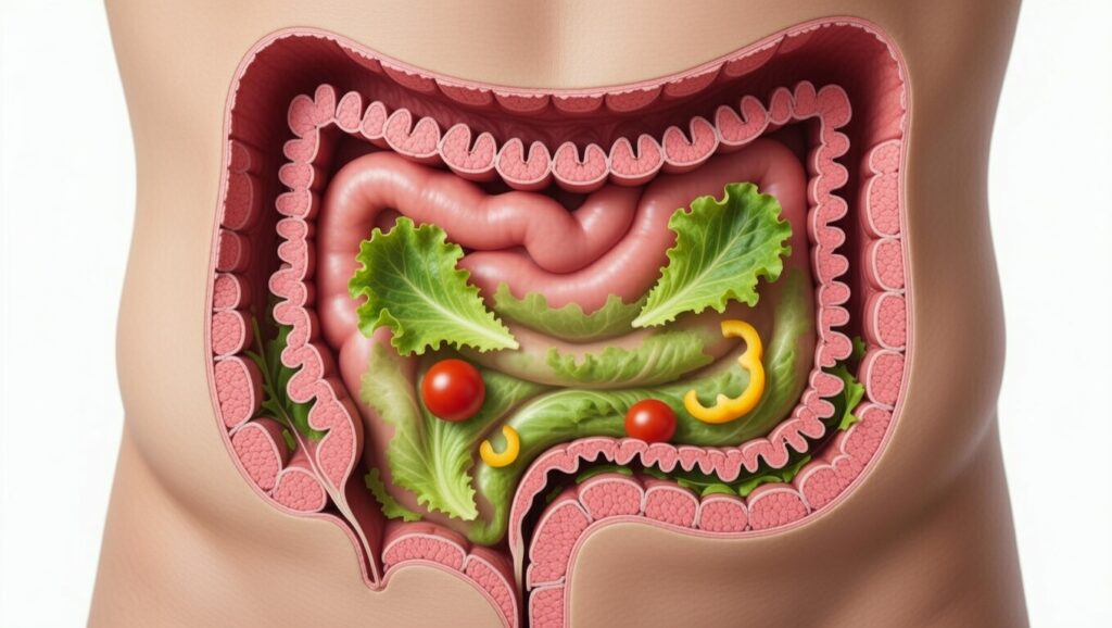 Saúde intestinal e dieta vegana