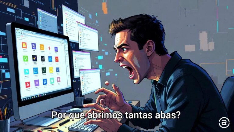 tipo psicológico de quem abre muitas abas no navegador