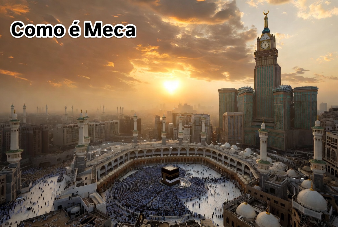 como é meca kaaba peregrinação