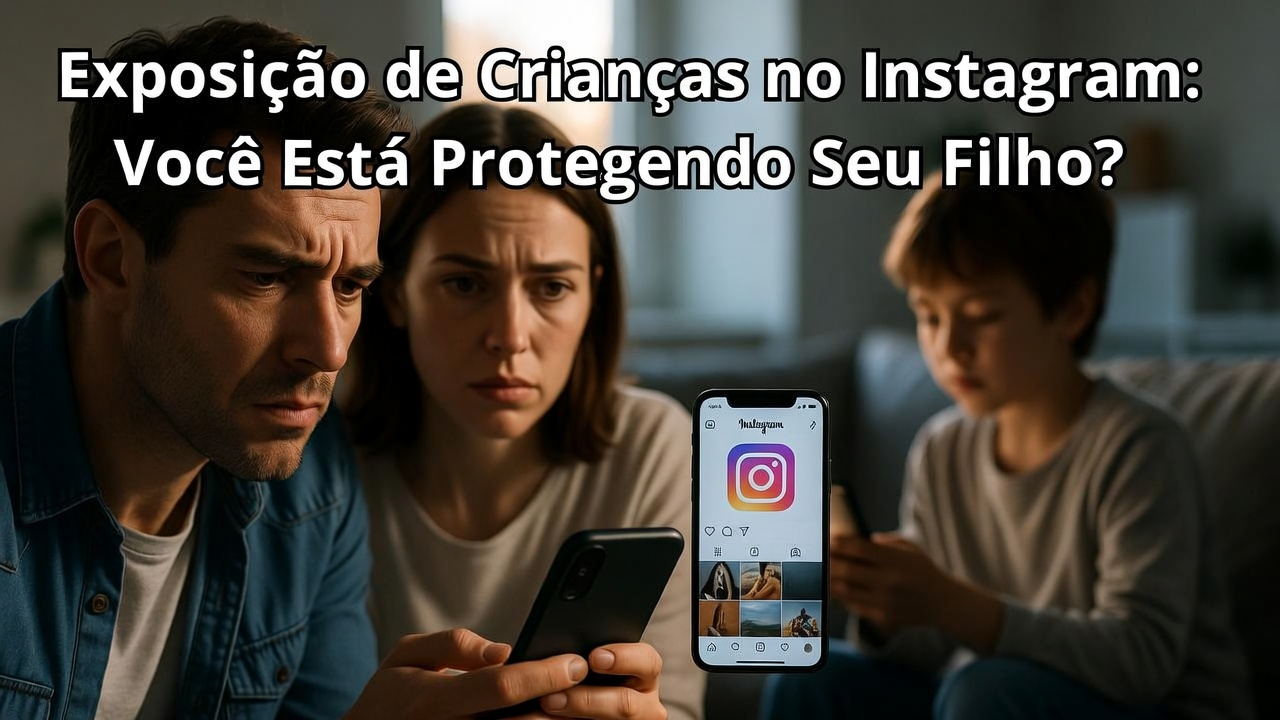 Exposição de crianças no Instagram e os riscos digitais