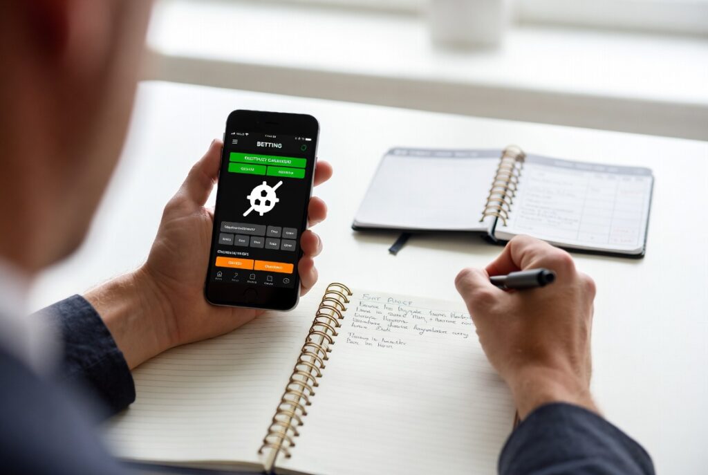 Pessoa iniciando recuperação após vício em aposta